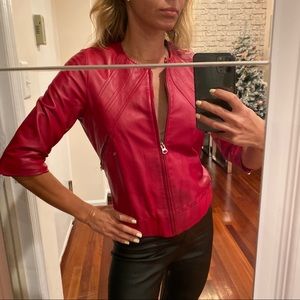 Sexy Leather Jacket BB Dakota S